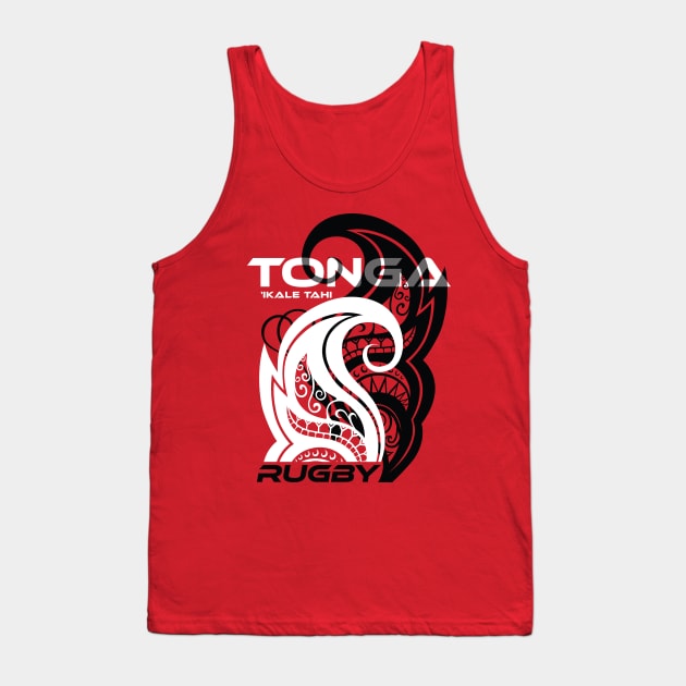 Tonga Rugby 'IKale Taki Tongan Fan Memorabilia Tank Top by CGD